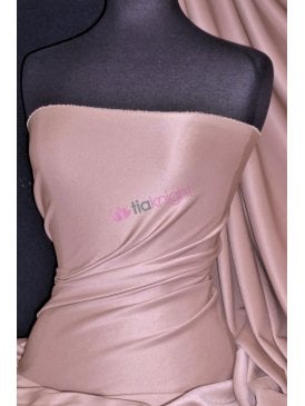 Scuba Stretch Poly Fabric- Mauve Q792 MVE