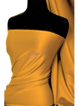 Scuba Stretch Poly Fabric- Mustard Q792 MST