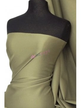 Scuba Stretch Poly Fabric- Olive Q792 OLV