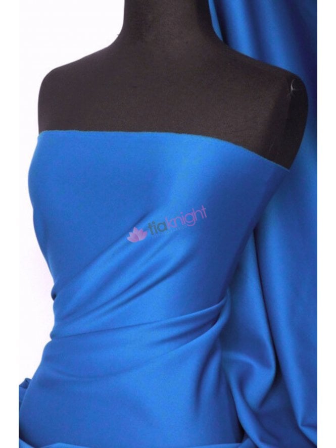 Scuba Stretch Poly Fabric- Royal Blue Q792 RBL