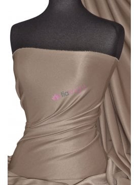 Scuba Stretch Poly Fabric- Taupe Q792 TPE