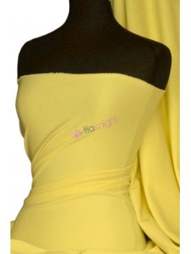 Scuba Stretch Poly Fabric- Yellow Q792 YL