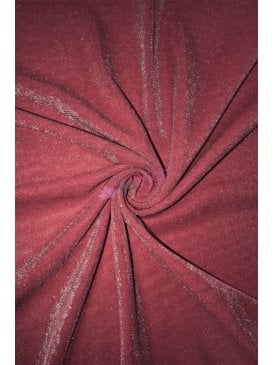 Shimmer 4 Way Stretch Light Weight Sheer Fabric- Columbine Red SQ53 CMRD