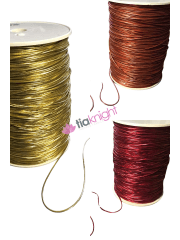 Shiny Elastic Corded String Trim- Metallic SY169