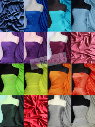 Shiny Lycra 4 Way Stretch Fabric Wholesale Roll- Q54