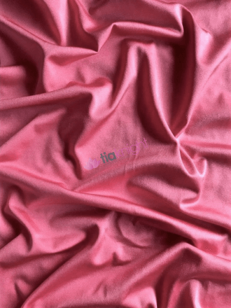 Shiny Lycra 4 Way Stretch Material- Barbie Pink Q54 BBPN