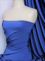 Shiny Lycra 4 Way Stretch Material- Cornflower Blue Q54 CBL