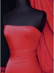 Shiny Lycra 4 Way Stretch Material- Deep Red Q54 DPRD
