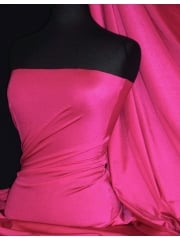 Shiny Lycra 4 Way Stretch Material- Fuchsia Pink Q54 FUCH
