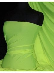 Shiny Lycra 4 Way Stretch Material- Lime Green Q54 LM