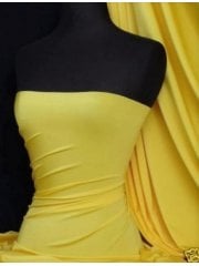Shiny Lycra 4 Way Stretch Material- Yellow Q54 YL