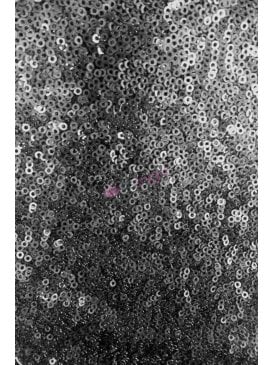 Showtime Fabric All Over Stitched 3mm Sequins - Matt Black SEQ53 MTBK