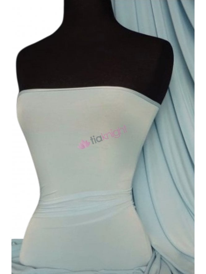 Silk Touch 4 Way Stretch Fabric- Baby Blue Q53 BBL
