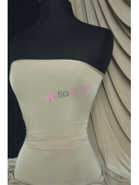 Silk Touch 4 Way Stretch Fabric- Biscuit Q53 BSC