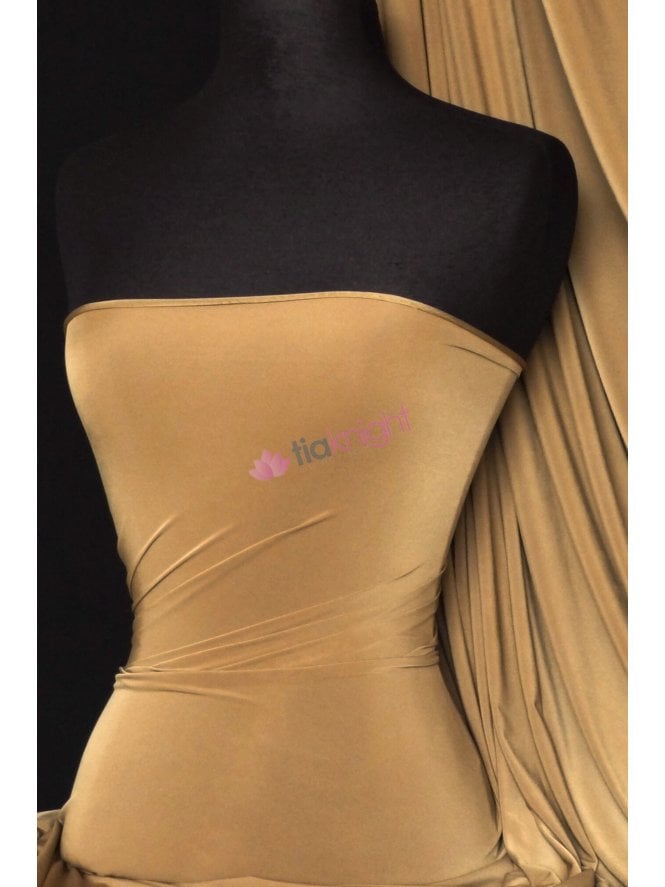 Silk Touch 4 Way Stretch Fabric- Caramel Q53 CRML