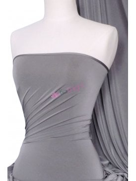 Silk Touch 4 Way Stretch Fabric- Cloud Grey Q53 CGR