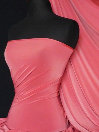 Silk Touch 4 Way Stretch Fabric- Coral Q53 CRL