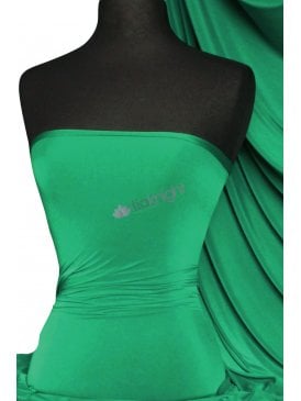 Silk Touch 4 Way Stretch Fabric- Emerald Green Q53 EMR
