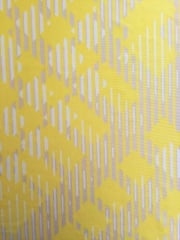 Silk Touch 4 Way Stretch Fabric- Erratic Contours Yellow/Ivory SQ165 YLIV