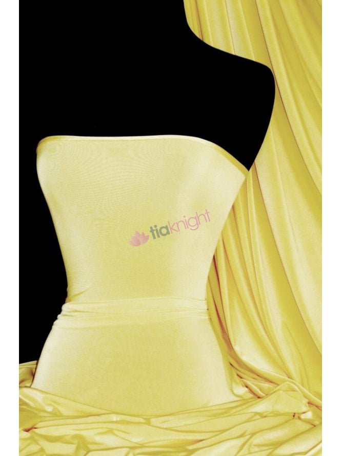 Silk Touch 4 Way Stretch Fabric- Lemon Q53 LMN