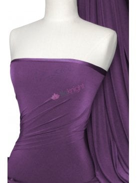 Silk Touch 4 Way Stretch Fabric- Light Aubergine Q53 LAUB