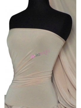 Silk Touch 4 Way Stretch Fabric- Light Stone Q53 LSTN
