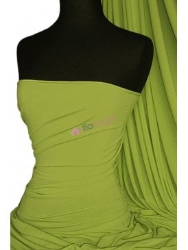 Silk Touch 4 Way Stretch Fabric- Lime Green Q53 LMGR