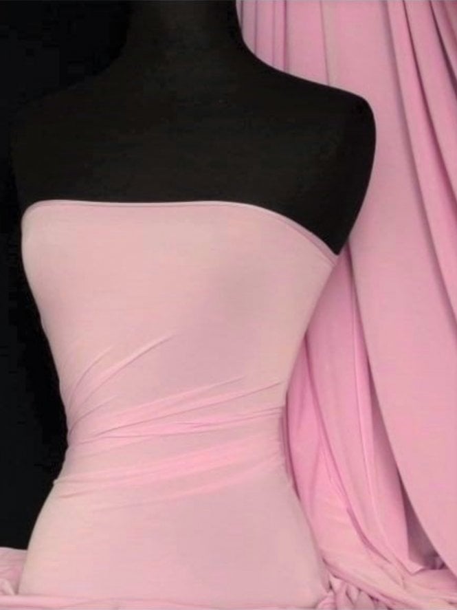 Silk Touch 4 Way Stretch Fabric- Milkshake Pink Q53 MKPN