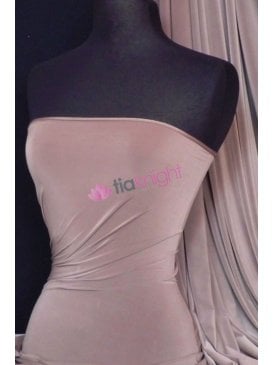 Silk Touch 4 Way Stretch Fabric- Mocha Q53 MCH
