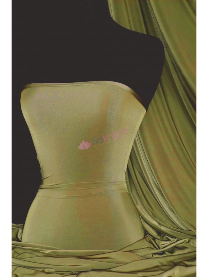 Silk Touch 4 Way Stretch Fabric- Olive Q53 OLV