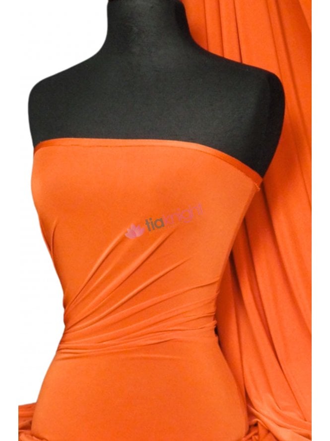 Silk Touch 4 Way Stretch Fabric- Orange Q53 OR