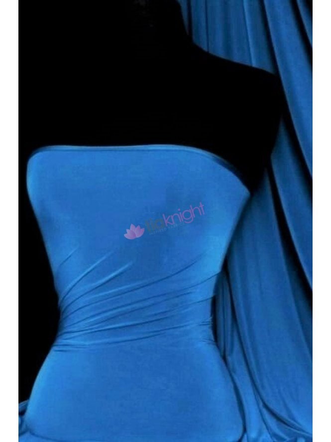 Silk Touch 4 Way Stretch Fabric- Sapphire Blue Q53 SPH