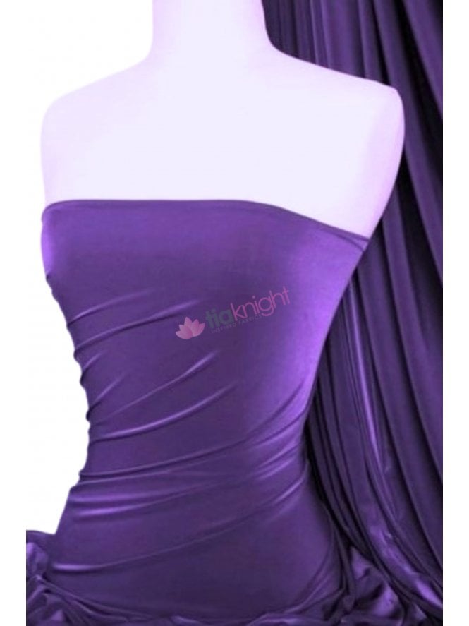 Silk Touch 4 Way Stretch Fabric- Violet Q53 VLT