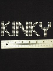 Silver 'Kinky' Iron-On Rhinestud