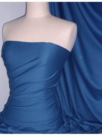Single Jersey Knit 100% Light Cotton T-Shirt Fabric- Blue Bird Q1249 BLBD