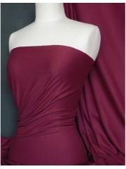 Single Jersey Knit 100% Light Cotton T-Shirt Fabric- Claret Q1249 CLT