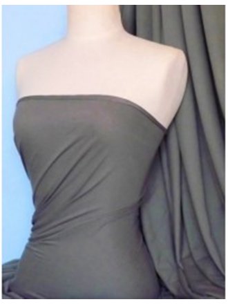 Single Jersey Knit 100% Light Cotton T-Shirt Fabric- Khaki Q1249 KH
