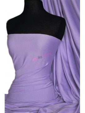 Single Jersey Knit 100% Light Cotton T-Shirt Fabric- Lavender Q1249 LVD