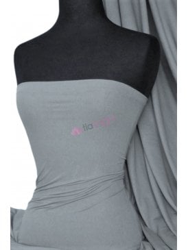 Single Jersey Knit 100% Light Cotton T-Shirt Fabric- Light Cloud Grey Q1249 LCGR