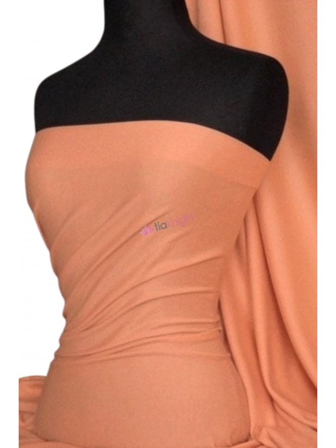 Single Jersey Knit 100% Light Cotton T-Shirt Fabric- Peach Q1249 PCH