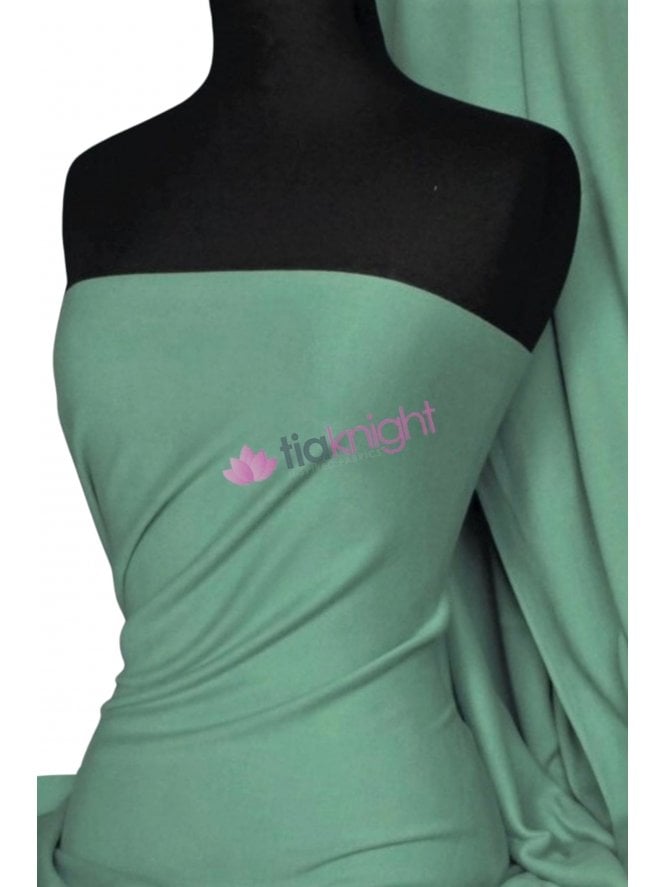 Single Jersey Knit 100% Light Cotton T-Shirt Fabric- Pistachio Q1249 PISTA