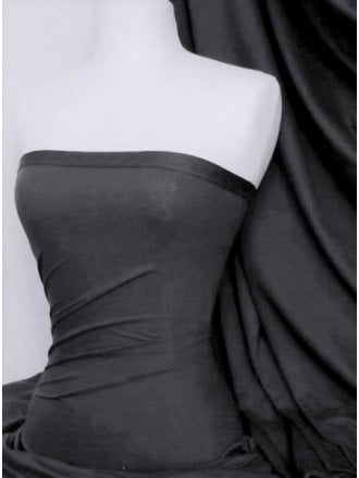 Single Jersey Knit 100% Light Cotton T-Shirt Fabric- Platinum Grey Q1249 PTGR