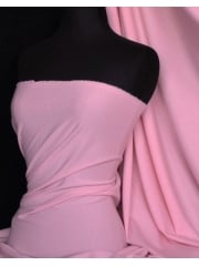 Soft Fine Rib 100% Cotton Knit Material (162 cms)- Candy Pink Q61 CPN