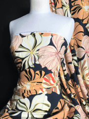 Soft Polyester Dress & Blouse Fabric- Midsummer Night SQ443 NYPCH