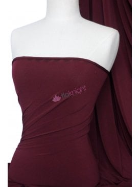Soft Touch Stretchy Fabric- Burgundy Q36 BGD