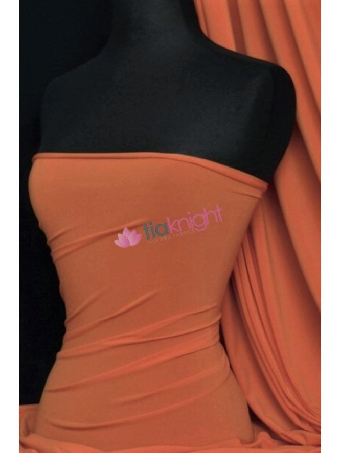 Soft Touch Stretchy Fabric- Copper Q36 COP