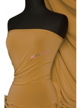 Soft Touch Stretchy Fabric- Dark Mustard Q36 DMST