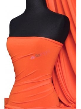 Soft Touch Stretchy Fabric- Orange Q36 OR