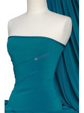 Soft Touch Stretchy Fabric- Peacock Blue Q36 PCK