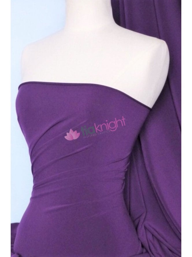 Soft Touch Stretchy Fabric- Purple Q36 PPL
